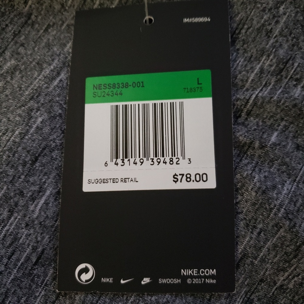 Nike poncho cover-up hoodie, NWT size L - Picture 6 of 7